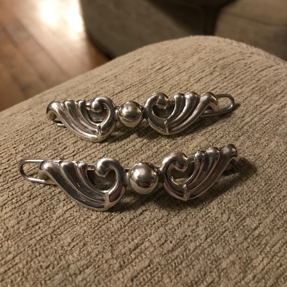 Sterling Barrettes